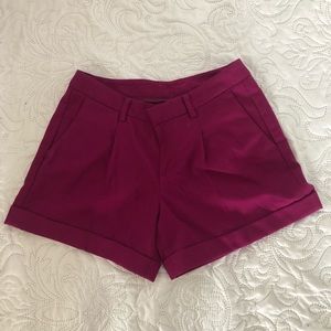 Magenta shorts